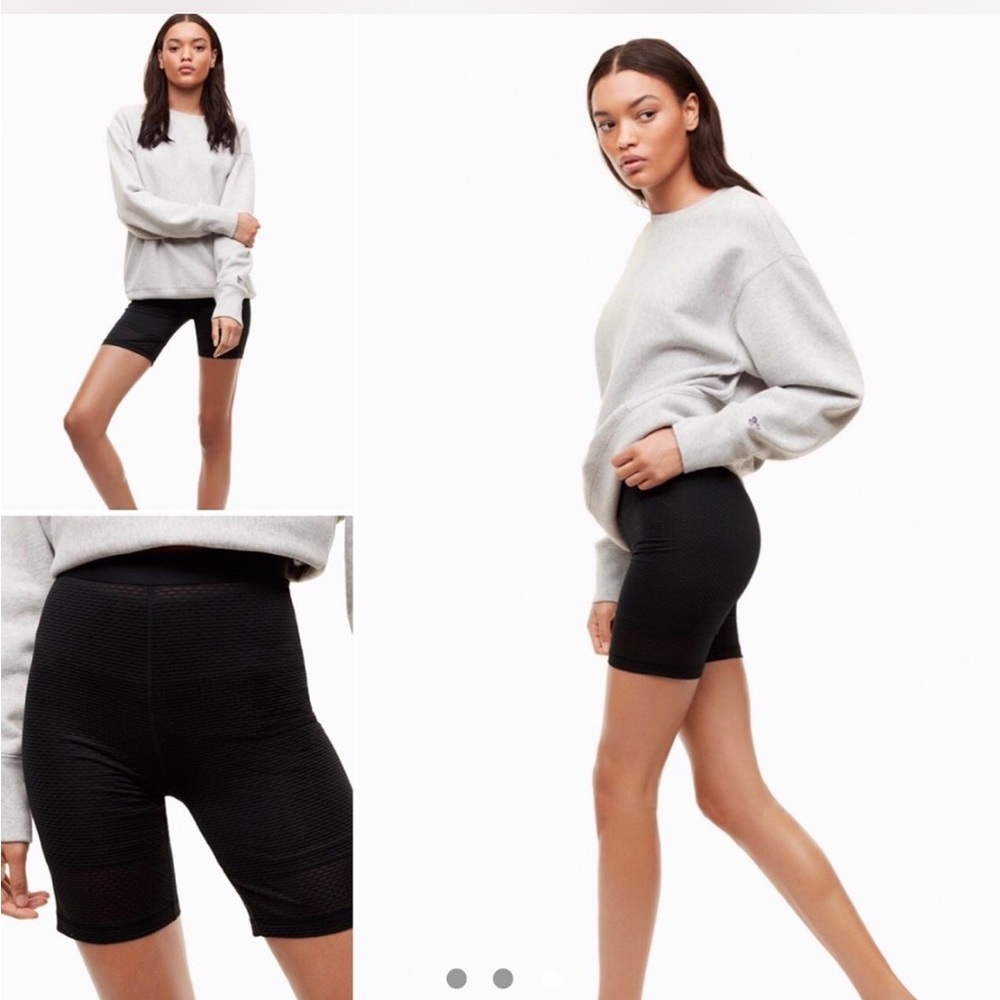 TNA Black Bike Shorts